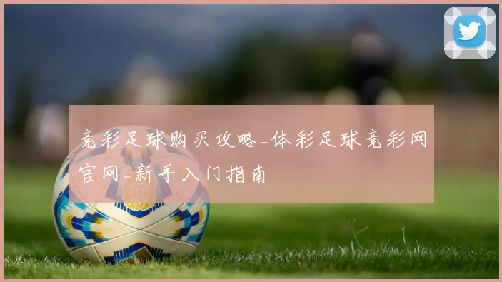 竞彩足球购买攻略_体彩足球竞彩网官网_新手入门指南